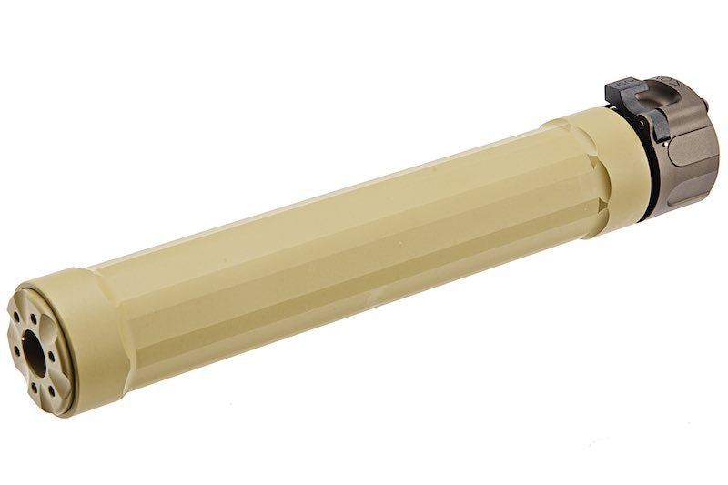 5KU Ryder9 Suppressor for Tokyo Marui / Umarex (VFC) MP5 Airsoft Gun (TAN)