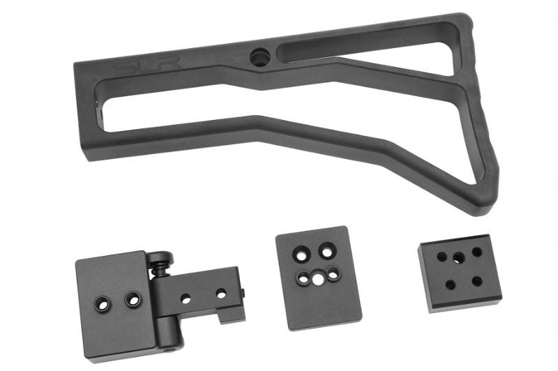 Dytac (SLR Rifleworks) AK Billet Stock w/Folding & Fixed Stock Adaptor For GHK AK GBB Rifle Airsoft