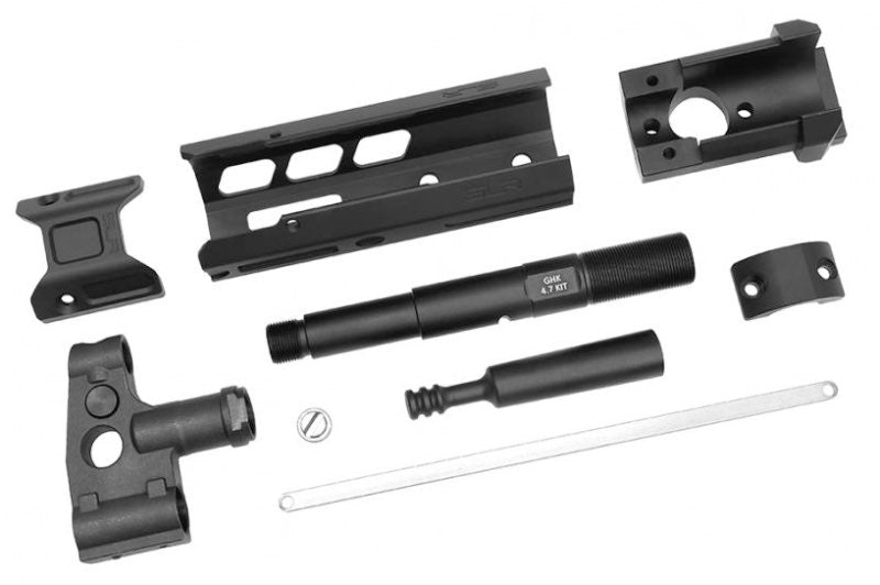 Dytac (SLR Rifleworks) ION Lite 4.7 inch Extended M lok Handguard Full Kit For GHK AK GBB Airsoft Gu