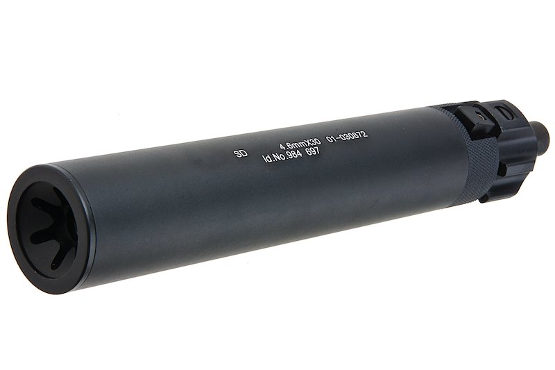 5KU Metal Suppressor for Umarex/ KWA MP7A1 GBB SMG Rifle Airsoft Guns