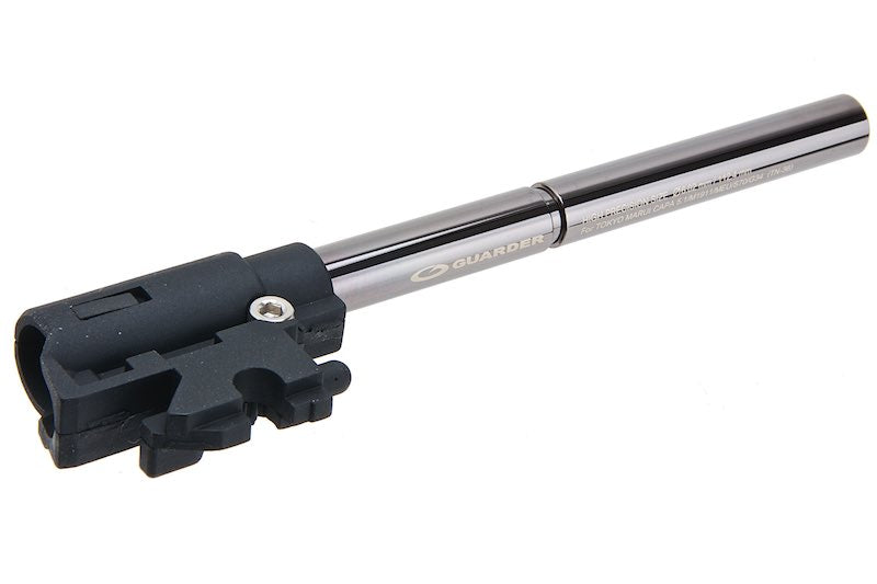Guarder Aluminum 6.02mm Airsoft Inner Barrel with Chamber Set For Tokyo Marui D.O.R GBB (112.4mm)
