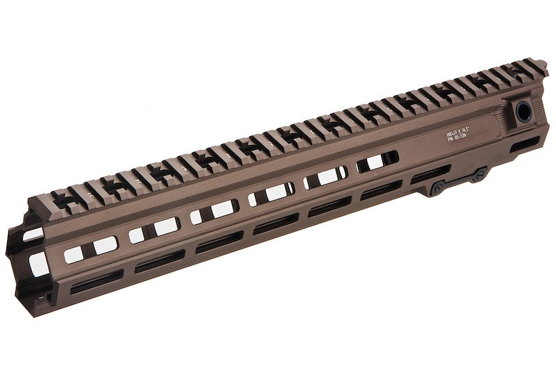 Angry Gun 14.5 inch G Style Mlok Handguard for Marui NGRS AEG/ Umarex (VFC) HK417 GBB,AEG/ (KWA) HK4
