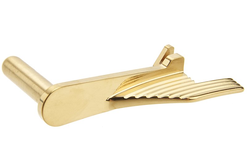 5KU Stainless Steel Extended Slide Stop For Marui Hi Capa Airsoft GBB (Gold)