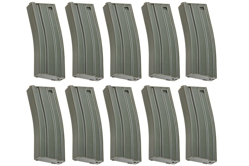 ARES 30 rds Magazine For M4 AEG (10pcs/ Grey)