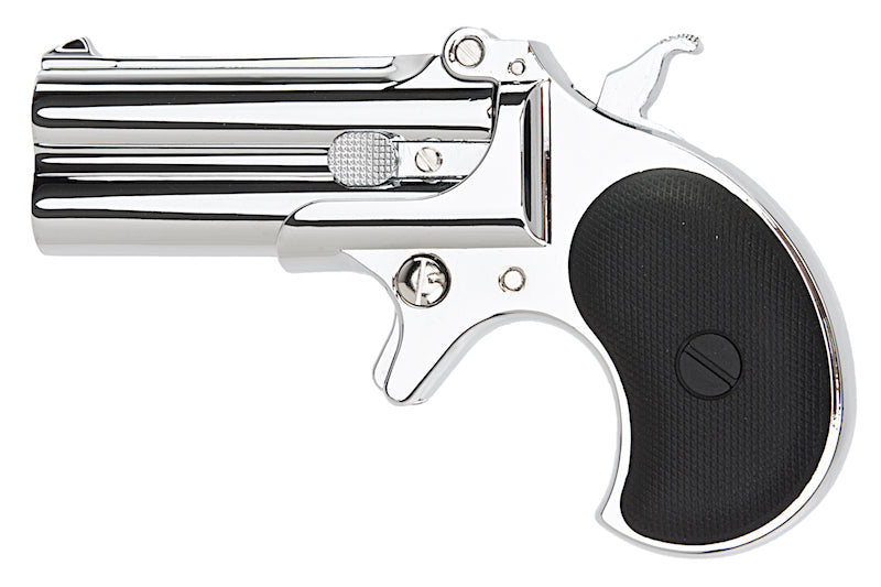 MAXTACT Derringer Full Metal Gas Powered Airsoft Gun (6mm, Silver)