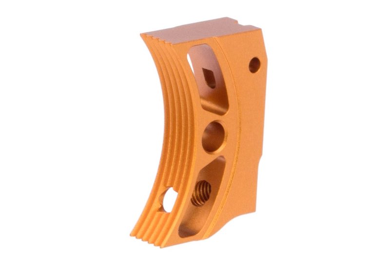 EDGE Aluminum Trigger for Marui Hi-Capa / 1911 GBB (Orange, Type 4)