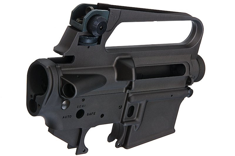 Angry Gun CNC Aluminum Receiver Set For Marui MWS / MTR GBB Rifle (Colt Export Full Auto / M16A2 Ver
