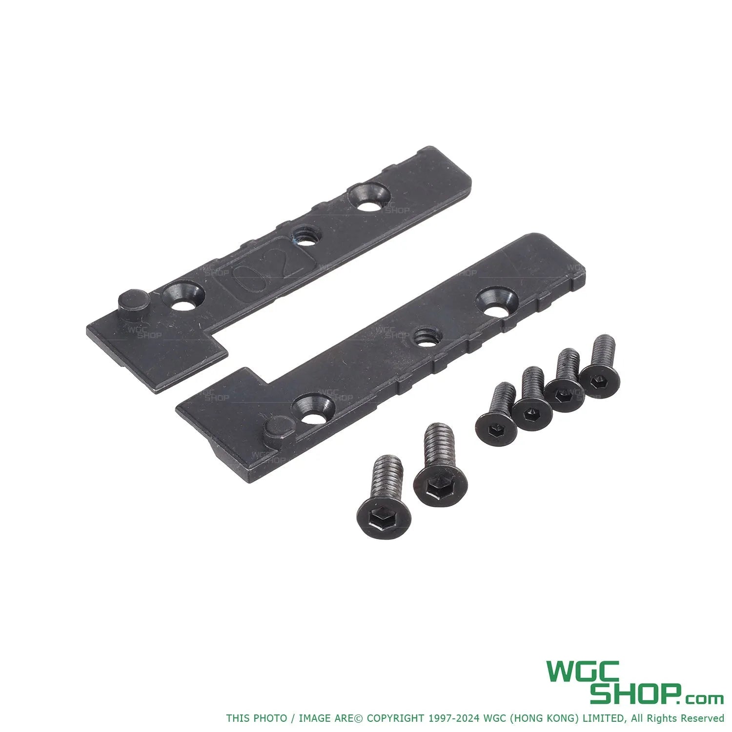 BFA Steel RMR Optic Adapter Plate for GHK G17 / G45 Gen5 MOS GBB Airsoft