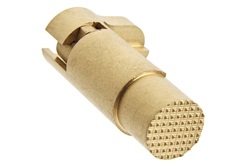 5KU Stainless Stainless Steel Magazine Catch for Marui 1911 GBB (Type 2/Gold)