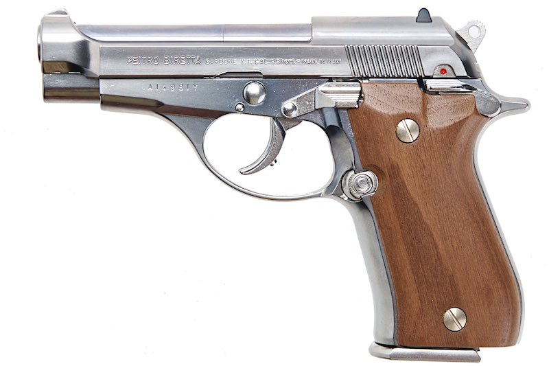 Marushin Silver ABS M84 Model Gun (Walnut Grip)