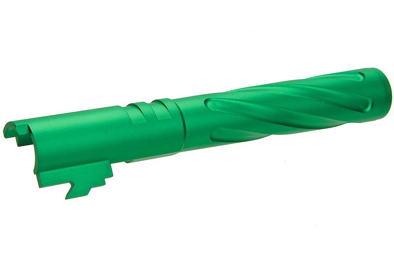5KU Aluminum Tornado Outer Barrel For Marui Hi Capa 5.1 GBB (Green)