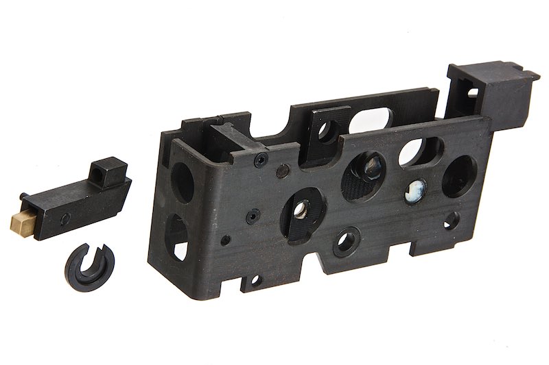 Bow Master CNC Steel GMF Trigger Box Case For VFC MP5A5 GBB (3 Round Burst)