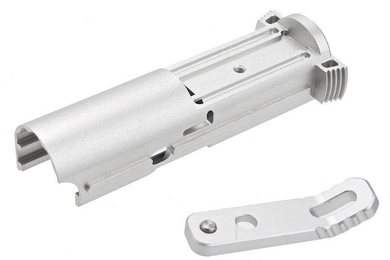 C&C Tac Aluminum Infinity Lightweight Blowback Unit For Action Army AAP01 GBB Pistol (Silver)