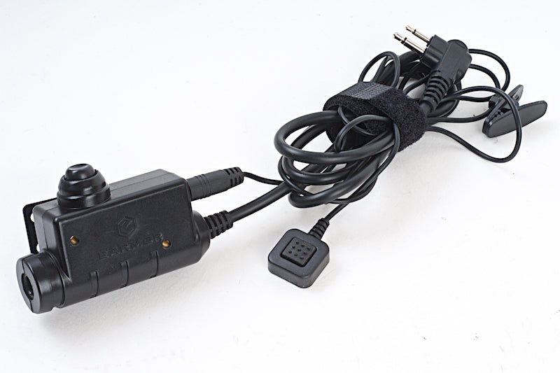 Earmor Military Adapter PTT for Motorola Double Pin