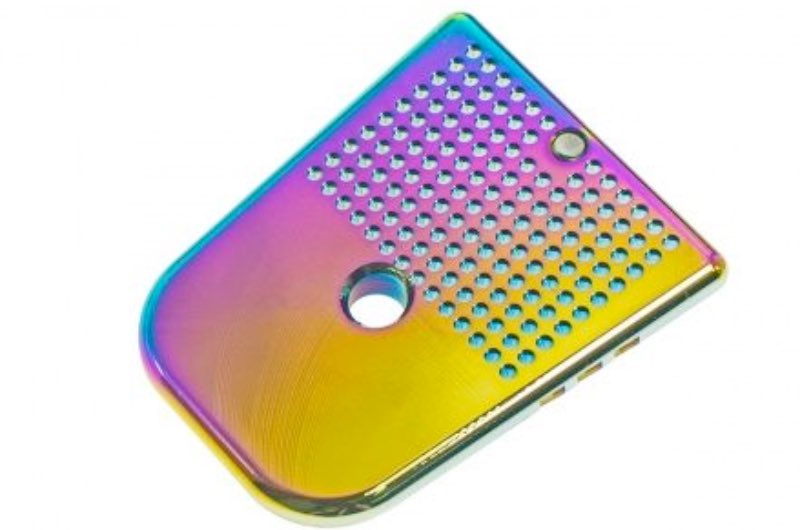 COWCOW Technology D02 Dottac Magazine Base for Tokyo Marui Hi Capa GBB Magazine - Rainbow