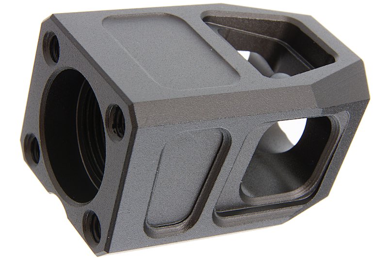 KJ Works Full CNC Aluminum Compensator for KP-13/ 17/ 18 Airsoft GBB
