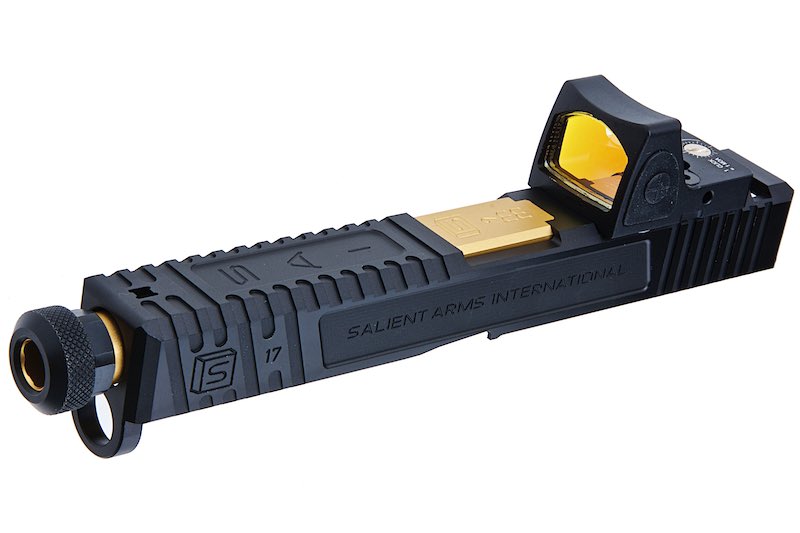EMG (G&P) SAI Tier One Upgrade CNC Aluminum Slide Set w/ RMR Sight for Umarex (VFC) Glock 17 Gen 4 G
