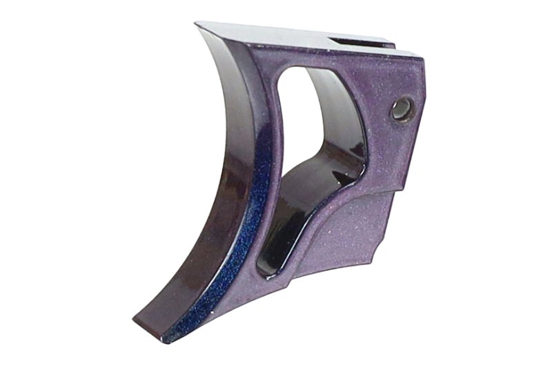 Nine Ball 'Omega' Round ZANSHIN Trigger for Marui Hi-Capa/ Government M1911A1 GBB Pistol (Murasaki P