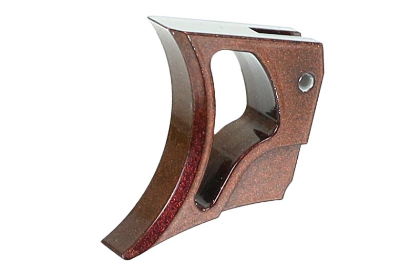 Nine Ball 'Omega' Round ZANSHIN Trigger for Marui Hi-Capa/ Government M1911A1 GBB Pistol (Kurenai Re
