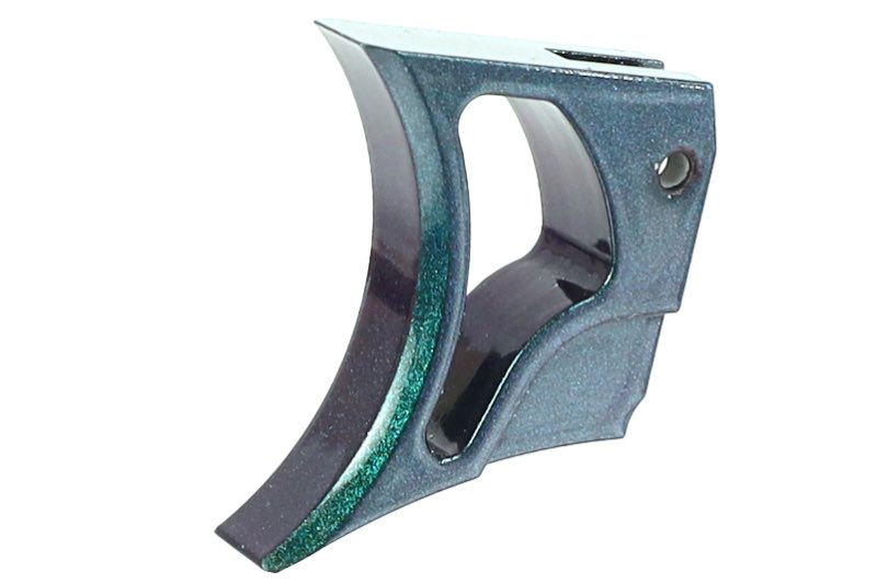 Nine Ball 'Omega' Round ZANSHIN Trigger for Marui Hi-Capa/ Government M1911A1 GBB Pistol (Midori Gre