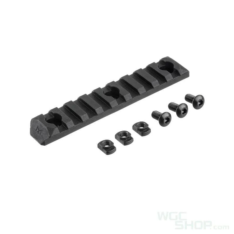 PTS Enhanced Rail Section ( Black / M-LOK / 9 Slots )