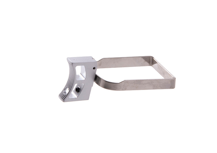 Guarder 2 Holes Tactical Trigger for Marui Hi-Capa 5.1/ 4.3 GBB Airsoft Pistol (Silver)