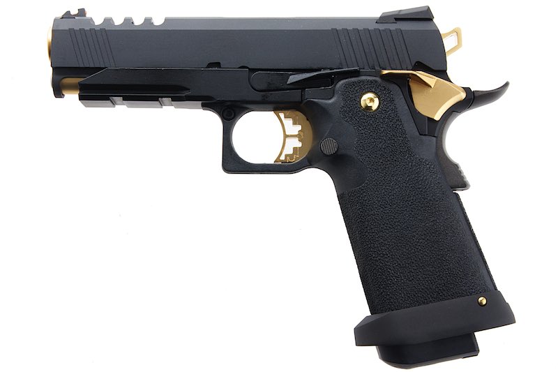 AW Custom HX27 Hi-Capa 4.3 GBB Pistol (BK/GD)