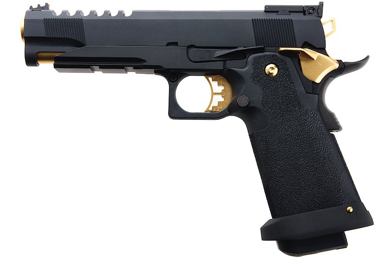 AW Custom HX27 Hi-Capa 5.1 GBB Pistol (BK/GD)