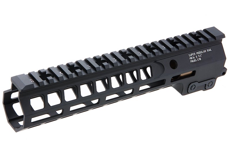 Angry Gun MK14 M LOK 9.5" Rail for AEG/GBB/MWS/PTW Airsoft Rifle