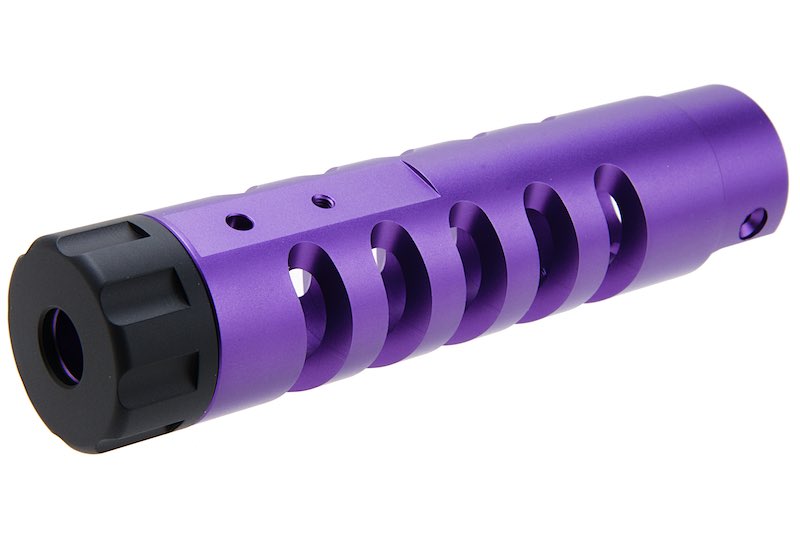 Narcos Airsoft CNC Aluminum Front Barrel Kit (Type 5) for Action Army AAP01 Airsoft GBB Pistol (Purp