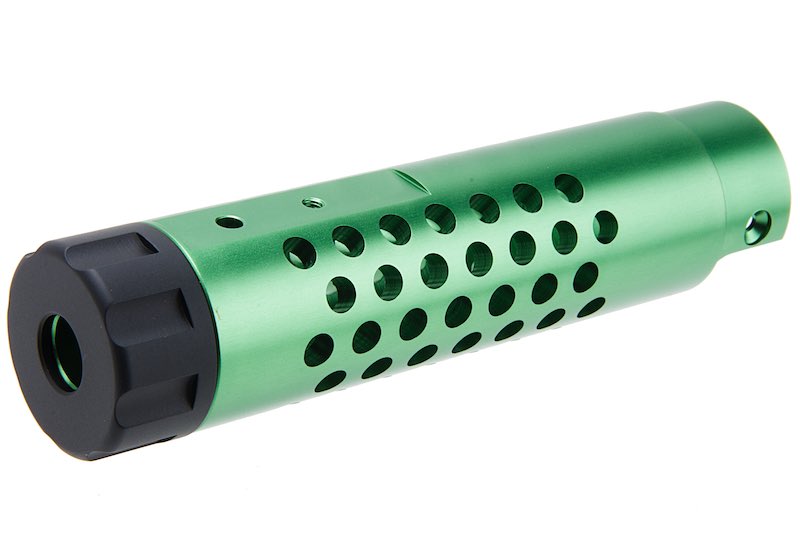 Narcos Airsoft CNC Aluminum Front Barrel Kit (Type 4) for Action Army AAP01 Airsoft GBB Pistol (Gree
