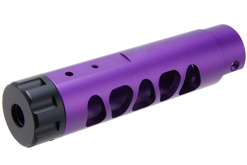 Narcos Airsoft CNC Aluminum Front Barrel Kit (Type 3) for Action Army AAP01 Airsoft GBB Pistol (Purp