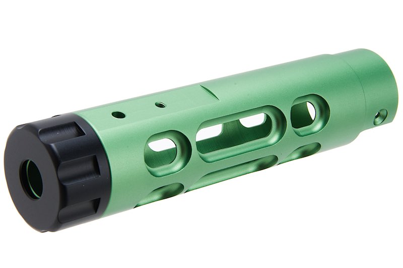 Narcos Airsoft CNC Aluminum Front Barrel Kit (Type 2) for Action Army AAP01 Airsoft GBB Pistol (Gree