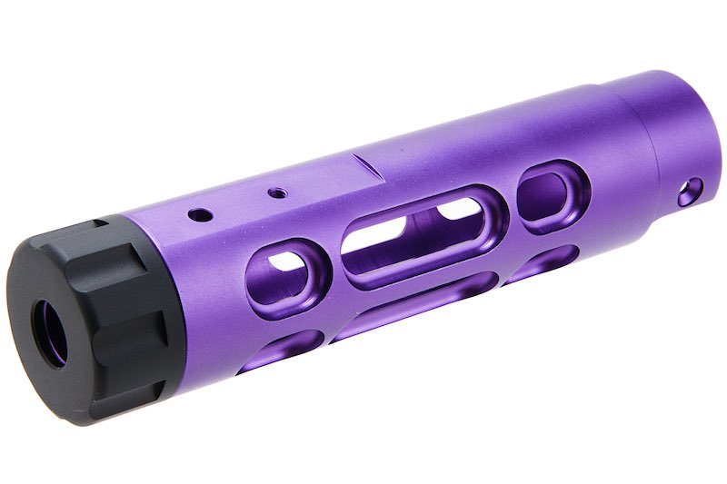 Narcos Airsoft CNC Aluminum Front Barrel Kit (Type 2) for Action Army AAP01 Airsoft GBB Pistol (Purp