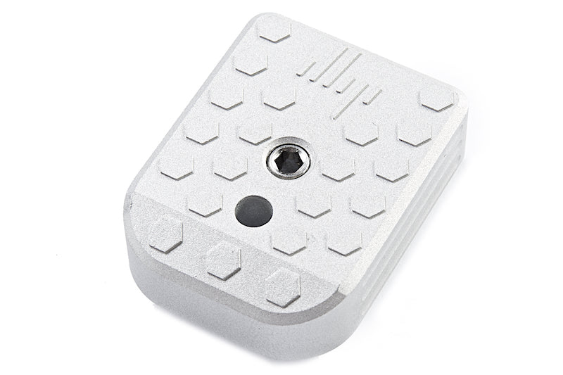 JL Progression Aluminum MagShoe Base Pad for Marui Hi-Capa 5.1/ 4.3 GBB (Silver)