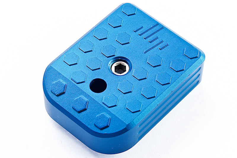 JL Progression Aluminum MagShoe Base Pad for Marui Hi-Capa 5.1/ 4.3 GBB (Blue)