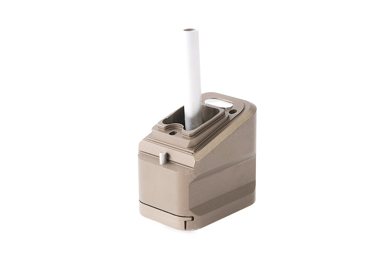 New Generation CNC Aluminum SA Type Gas Reservoir Magazine Base for Umarex (VFC) Glock 17/19X (Titan