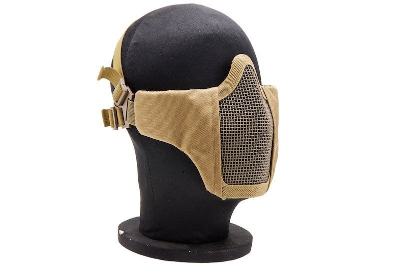 WoSport Tactical Glory Half Face Airsoft Mask (MA42/ Tan)