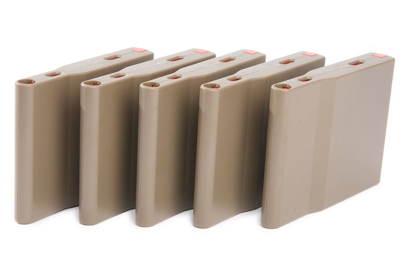 Silverback SRS 25rds Polymer Magazine (5 Pcs/ Dark Earth)