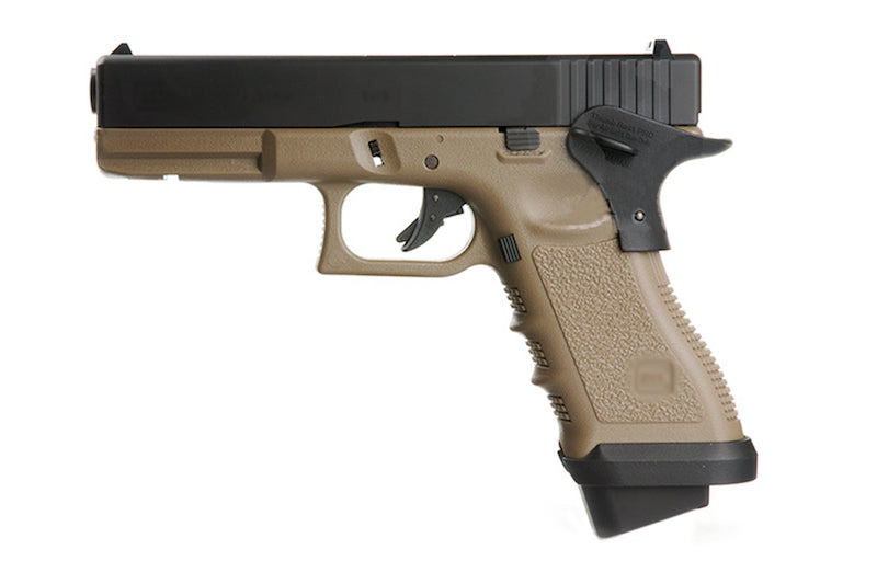 Tokyo Marui Model 17 Custom Airsoft GBB Pistol (Dark Earth)