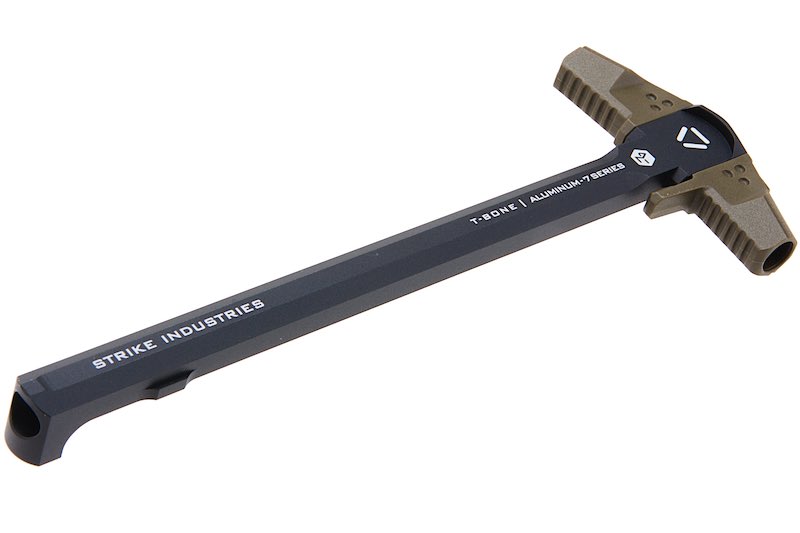 Strike Industries T-Bone Charging Handle (Black/ Olive Drab)