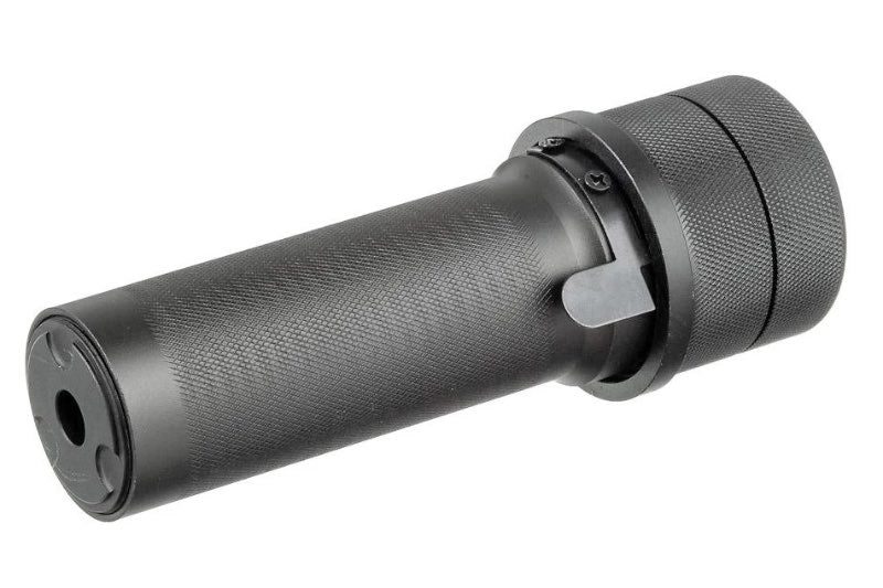 5KU PBS-1 AK Style Mini Suppressor with Spitfire Tracer for LCT AEG/ GHK GBB (14mm CCW)