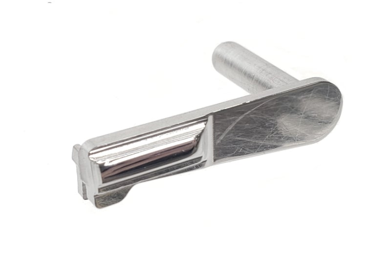 EA Stainless Steel Slide Stop for Marui Hi-Capa GBB (Type 1/ Silver)