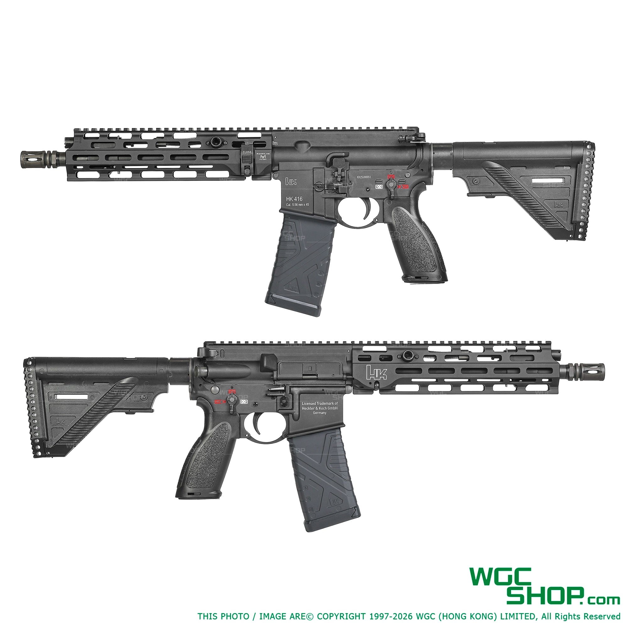 VFC HK416A5 M-LOK EVO GBB Airsoft - Black / UMAREX Licensed