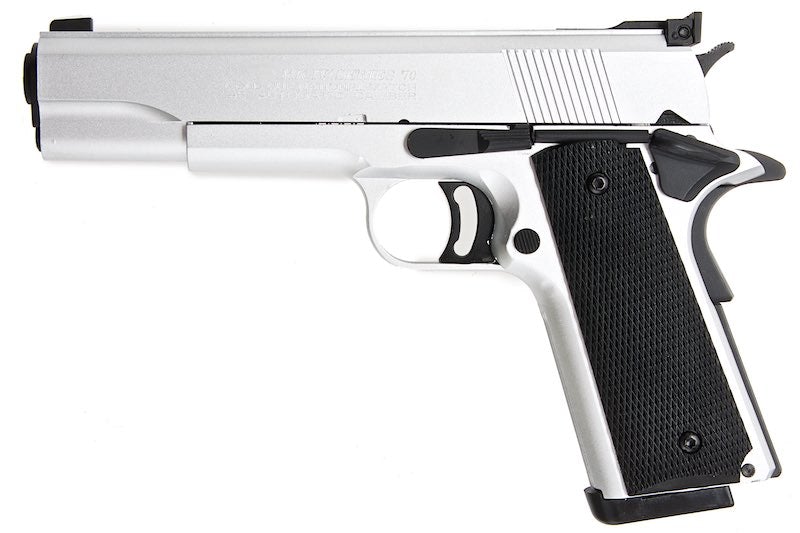 Army Armament R29 MK IV Cold Cup National Match GBB Pistol (Silver)