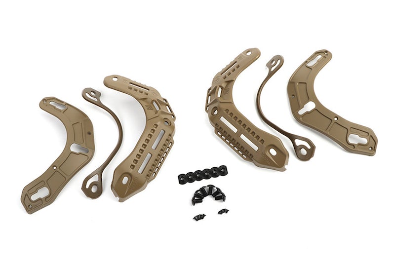 PTS MTEK FLUX M LOK Accessory Rails (Coyote)