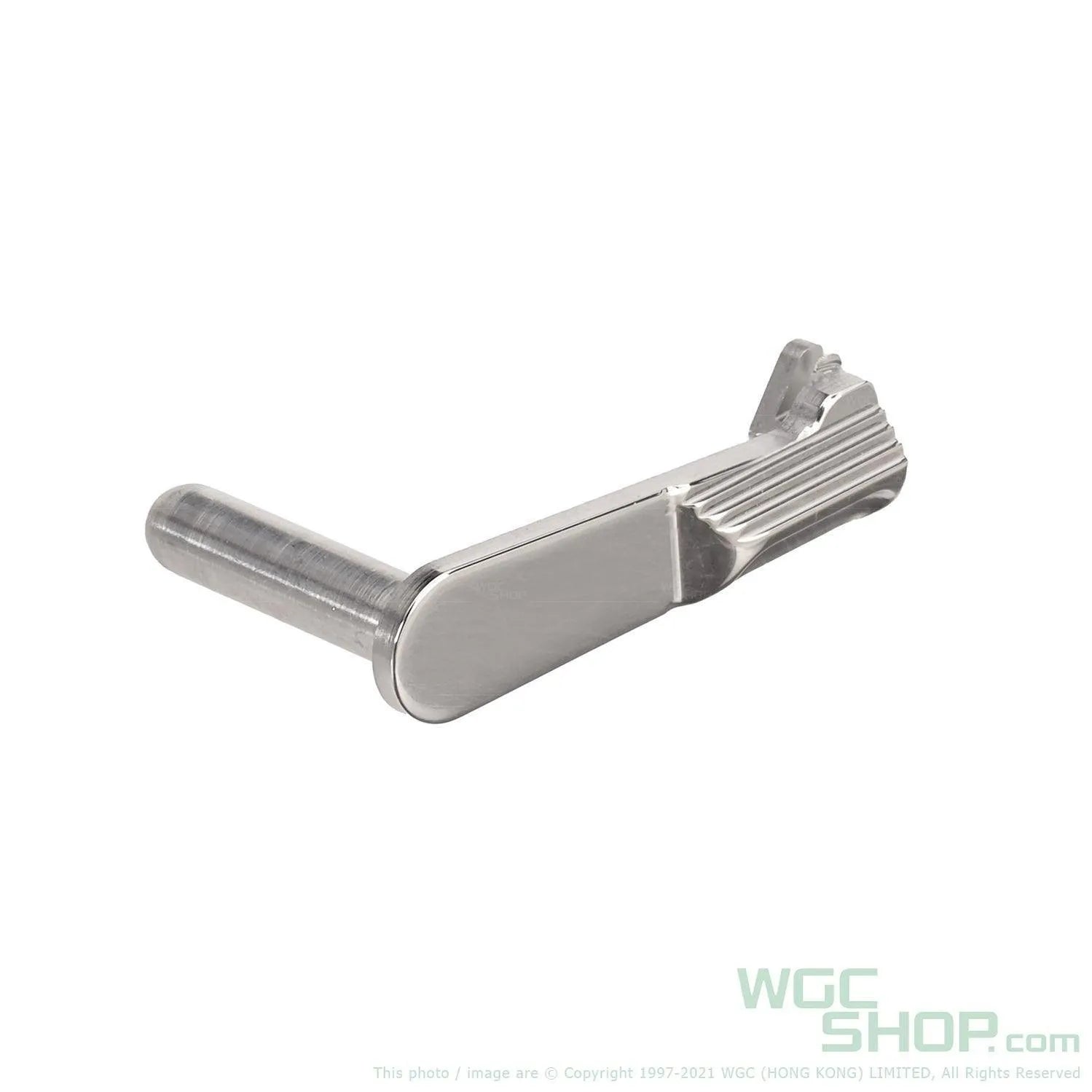 5KU Stainless Steel Slide Stop for Marui Hi-Capa GBB Airsoft - Type 4 ( GB-504 )