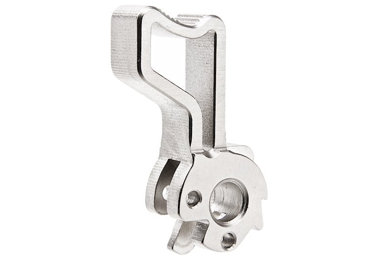 Airsoft Masterpiece CNC Steel Hammer & Sear Set for Tokyo Marui Hi-Capa/ 1911 (Infinity Square/ Silv