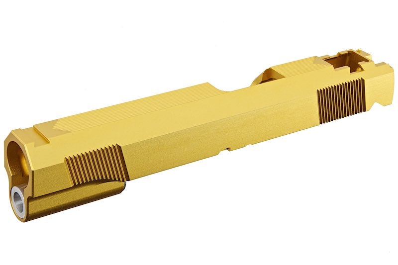 Airsoft Masterpiece Infinity Vintage Standard Slide for Marui Hi-Capa / 1911 GBB (Gold)