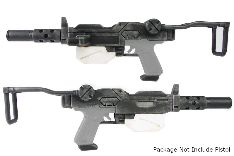 Showguns RX-79 Gundam Ground Type MG100 Machine Gun Kit with Fire Pig Light Tracer for Action Arm AA
